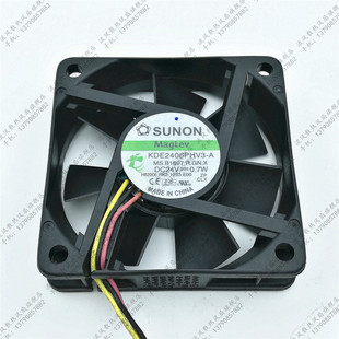 KDE2406PHV3 6015 24V 变频器散热风扇 原装 0.7W 台湾建准SUNON
