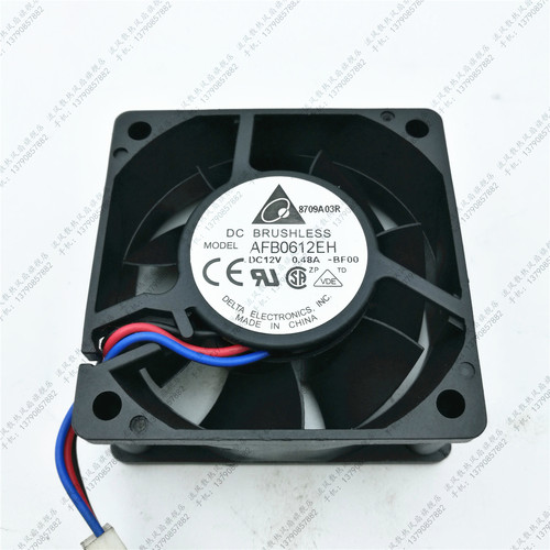 台达6025 AFB0612EH 12V 0.48A -BFOO 滚珠散热风扇60*60*25MM