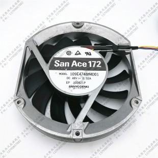 172x147x25mm 三洋SANYO工控风扇 0.32A 48V 17225 109E4748M4D01