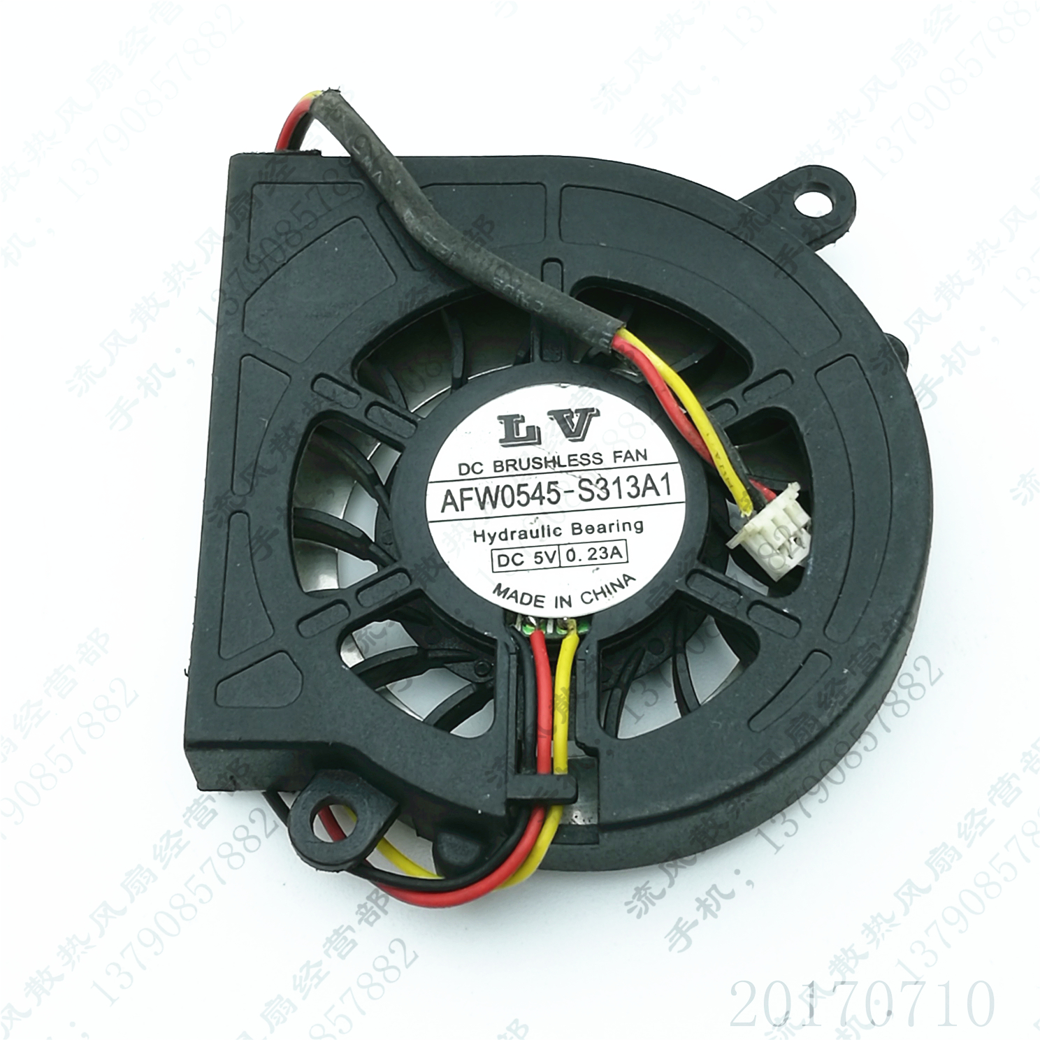 原装 韩国LV AFW0545-S313A1 5V 0.23A 3线 笔记本CPU散热风扇