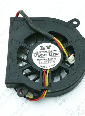 原装 韩国LV AFW0545-S313A1 5V 0.23A 3线 笔记本CPU散热风扇