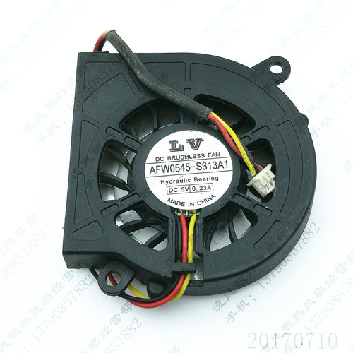 原装 韩国LV AFW0545-S313A1 5V 0.23A 3线 笔记本CPU散热风扇