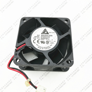 24v 0.17A 双滚珠 原装 散热风扇 6025 变频器 AFB0624VH 台达6CM
