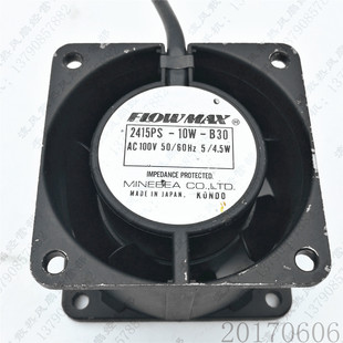 交流风扇 2415PS 铝框 6038 4.5W AC100V B30 10W FLOWMAX 原装