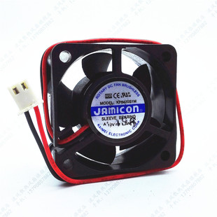 12V KF0420S1M 1.3W 4CM 2线静音风扇 全新 4020 凯美JAMICON