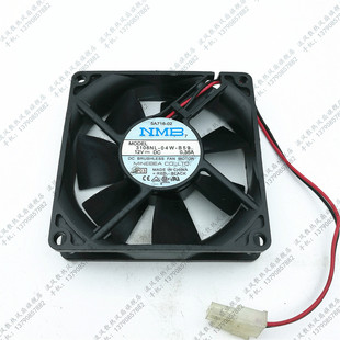 04W B59 8020 原装 0.36A 3108NL 12V 2线滚珠 NMB机箱散热风扇
