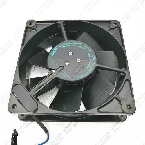德国EBM W1G115-AG05-06 24V-32V 全金属12738 12.7CM风扇12038
