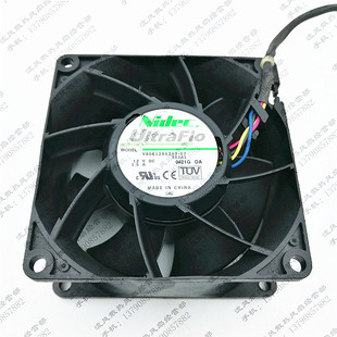V80E12BS2A7 12V 1.5A 4线PWM服务器散热风扇 Nidec 8CM 8038