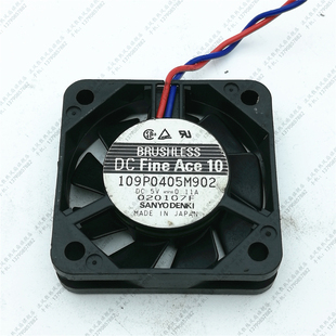 4010 0.11A 4CM双滚珠风扇 .109P0405M902 静音 日本三洋SANYO