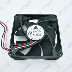 8025 8CM 3线测速 DELTA 滚珠风扇 0.20A 台达 12V 原装 NFB0812HH