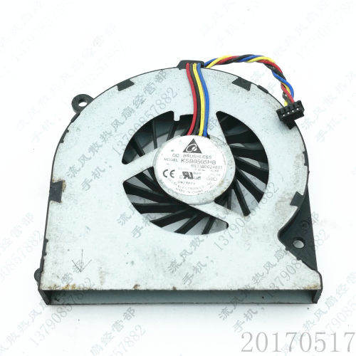 KSB0505HB -AJ68 5V 0.4A 4线 ProBook hp 4230S 笔记本CPU风扇