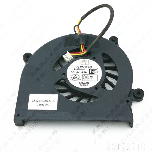 原装 A-Power BS4505HS 28G200302-00 笔记本CPU散热风扇 100204