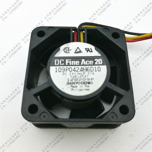 4CM 109P0424H6D10 24V SANYO 散热 4020 0.07A 风扇 三洋