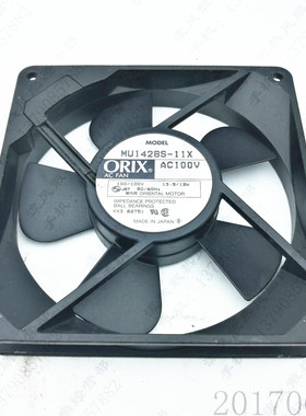 原装日本东方 MU1428S-11X 14028 AC100V 13.5/12W 静音散 热风扇