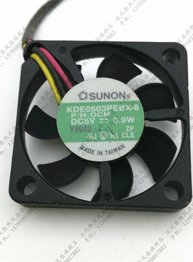 原装台湾 SUNON 3006 KDE0503PEBX-8 5V 0.9W 6MM厚 超薄3CM风扇