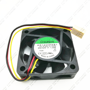 5015 KD1205PHB1 12V 全新原装 3线滚珠风扇 SUNON 1.6W 5cm 建准