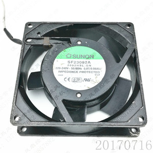 SF23092A SUNON 2092HBL.GN 9225 散热风扇 原装 AC220V 台湾