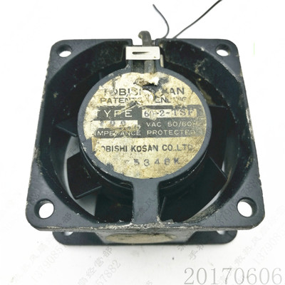 TOBISHI东芝 TYPE60-2-TSF AC100V  6030 6CM 金属耐高温交流风扇