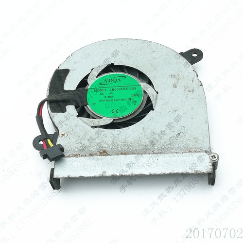 AB0605HX-3 CP465398-01 5V 0.5A 3线 富士通笔记本CPU散热风扇