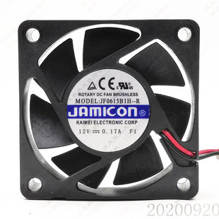 JAMICON 6015 JF0615B1H 静音轴流电源散热风扇风机 6CM 全新
