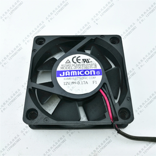 JF0615B1H 6015 0.17A 2线双滚珠散热风扇 12V 凯美JAMICON
