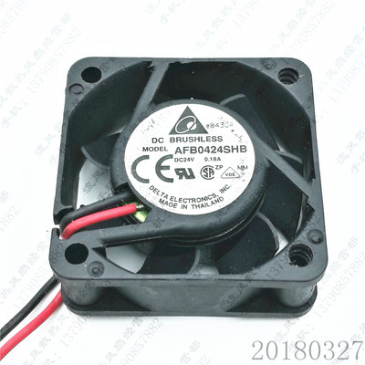 原装台达 AFB0424SHB 4015 24V 0.18A 4CM 双滚珠变频器散热风扇