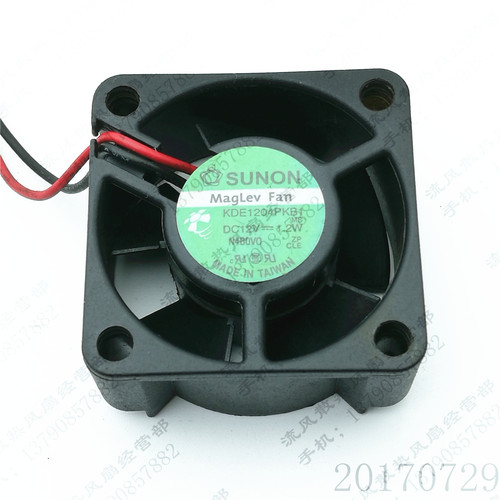 原装 SUNON KDE1204PKB1 12V 1.2W 4020 4CM 南北桥 电源散热风扇