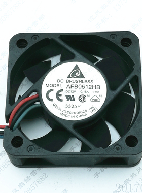 原装台达 AFB0512HB 5015 12V 0.15A -ROO 充电器 投影仪散热风扇