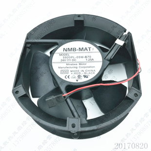 05W B70 17CM NMB 变频器散热风扇 1.25A 5920PL 24V 原装 17251