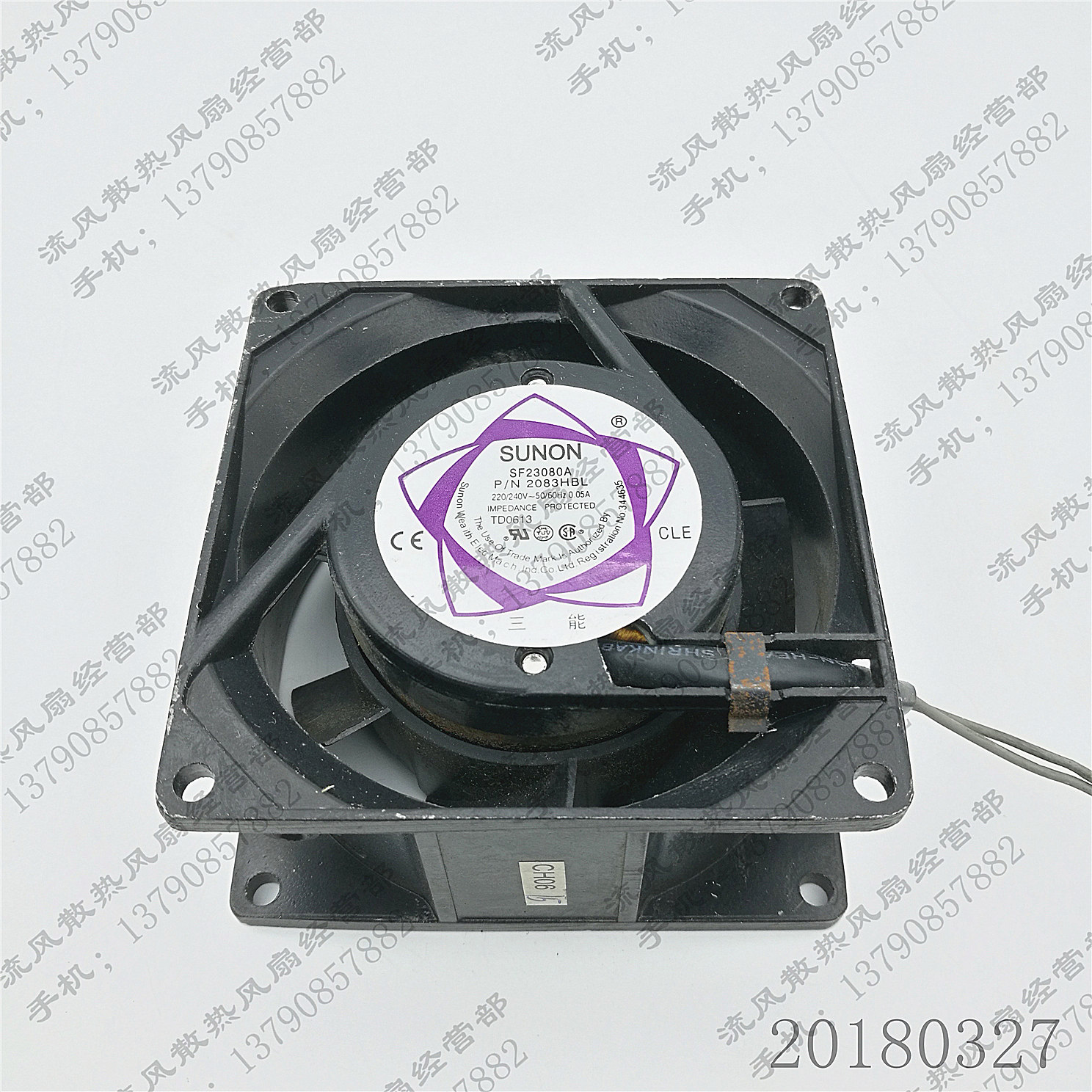 SUNON SF23080A 2083HSL 220V 240V 0.05A 8cm 8038 机柜散热风扇