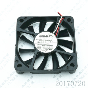 12V 电源散热风扇 MAT7 6CM 6010 0.35A B59 04W 2404KL NMB 原装