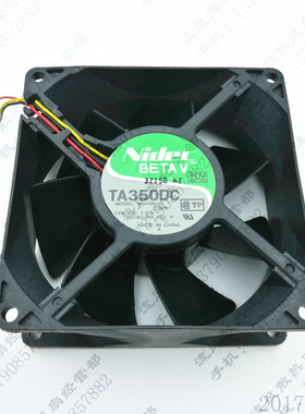 原装 NIDEC TA350DC M34789-57 9238 12V 1A 9cm 服务器散热风扇