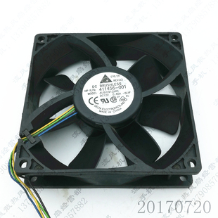 12V 9CM 机箱 AUB0912HH 散热风扇 001 5L1F 411456 台达 9025