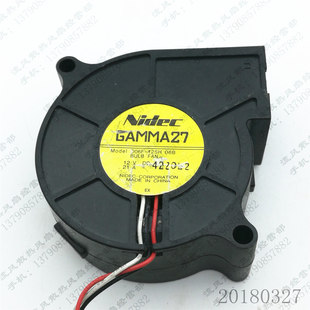 12SH 06B 6cm NIDEC 投影机散热风扇 6025 D06F 0.21A 原装 12V