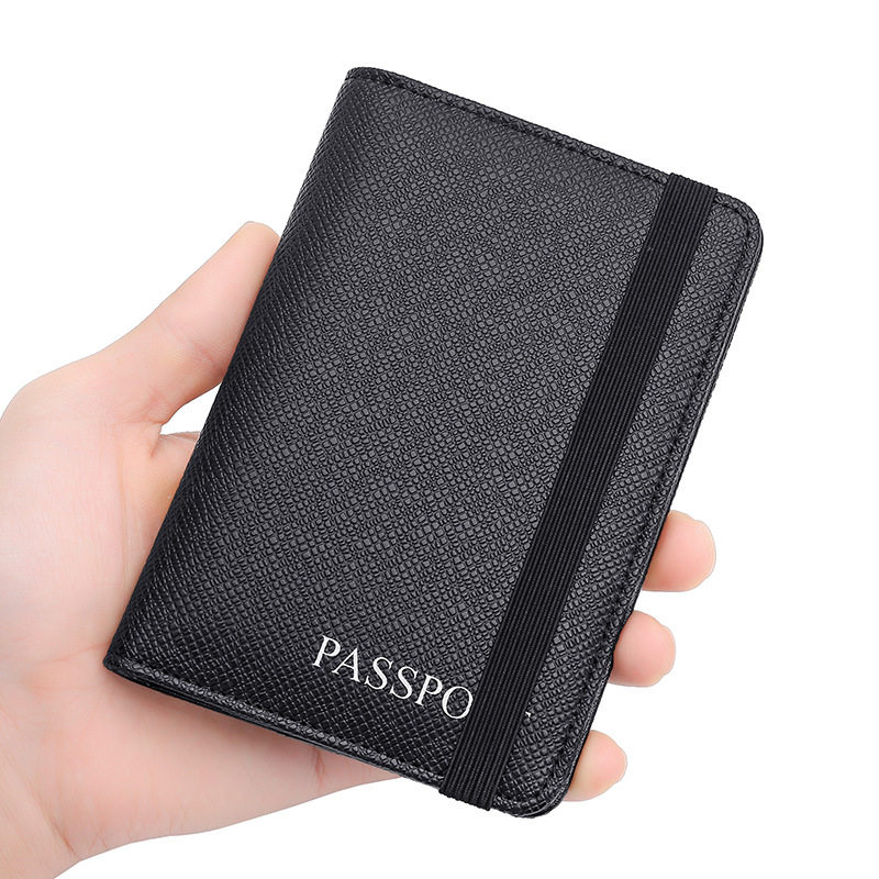 Portable ultrathin Elastic band The passport smart cover Document bag Certificate holder Magnetically shielded travel boarding passportin the Leather/Lady bags/Men's bag, Document bag  category - from Buy2taobao.com to provide professional Taobao agent buy service