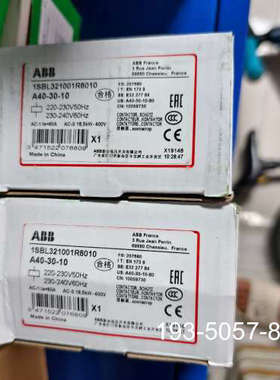 ABB接触器A40-30-10，，，详谈报价