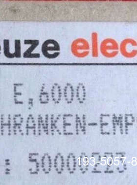 议价Leuze 50000223 劳易测光电传感器 LS 7详谈