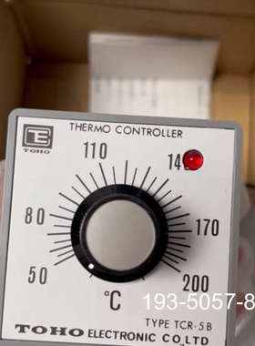原装正品TOHO TCR-5B 温度控制器价格详谈