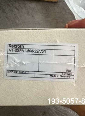 0811405162  VT-SSPA1-508-22/V0详谈报价