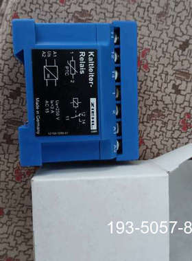 原装正品ZIEHL Kaltleiter-Relais价格详谈