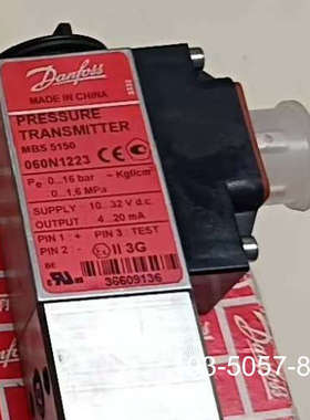 丹佛斯压力传感器MBS5150，型号060N1223，测详谈报价