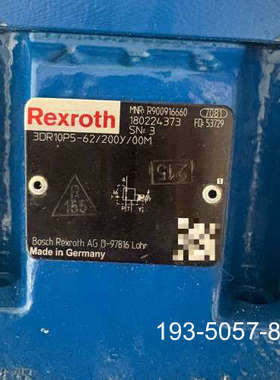 比例阀3DR10P5-62/200Y/00M R900916详谈报价