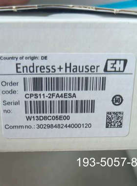 议价e+h pH电极 CPS11-2FA4ESA ，PH 范围详谈