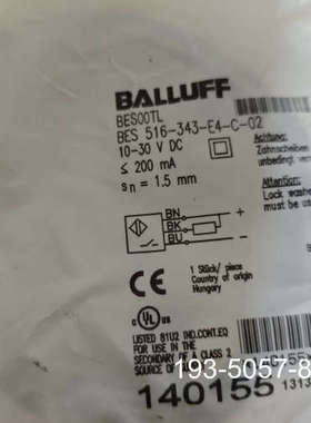 传感器BES00TL速发详谈报价