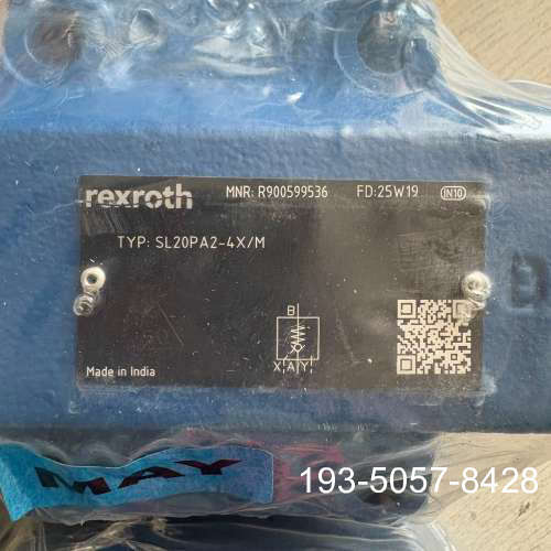 R900599536  SL20PA2-4X/M力士乐液压阀详谈报价