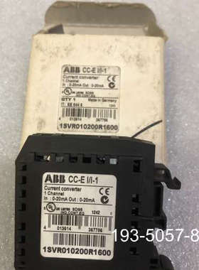 议价ABB安全继电器RT6 24VDC 115V1S详谈