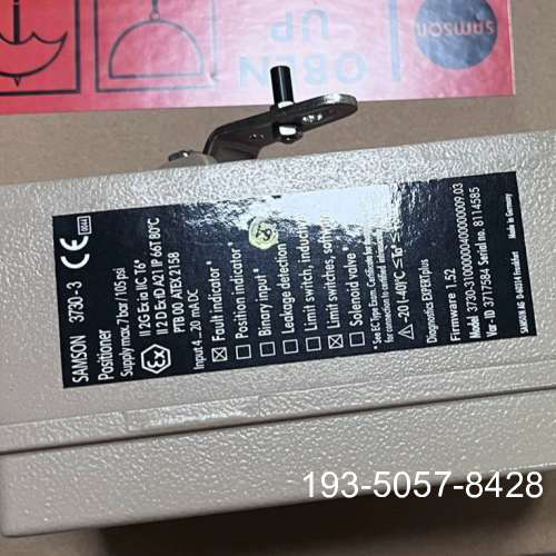 萨姆森3730-3阀门定位器详谈报价