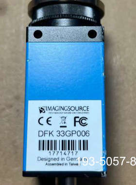 映美精工业相机 型号DFK33GP006，500万像素彩色工详谈报价
