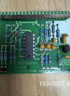 原装正品NORCONTROL NN-806.3 RPM检测器电路板，价格详谈