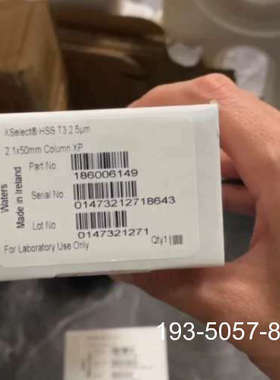 原装正品Z 沃特世186006149超高效T3液相色谱柱，价格详谈